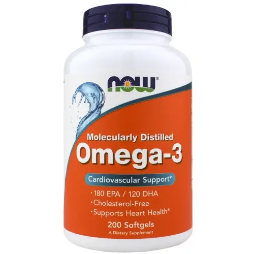 NOW Omega 3 1000mg 200 softgels