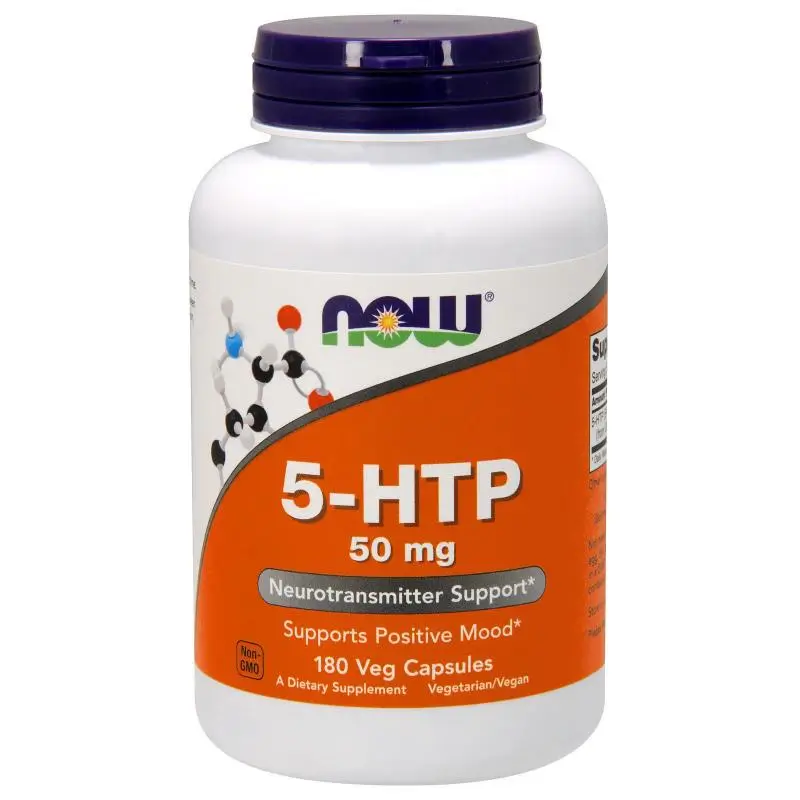 NOW 5-HTP 50mg 180 vcaps
