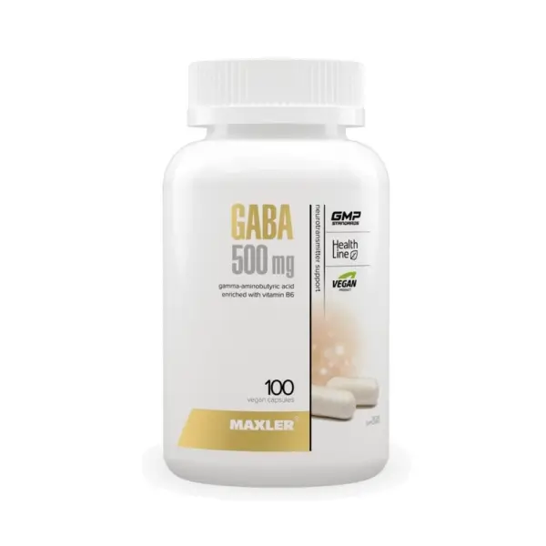 БАД МАКСЛЕР «ГАБА 500 мг» / MAXLER «GABA 500 mg» № 100