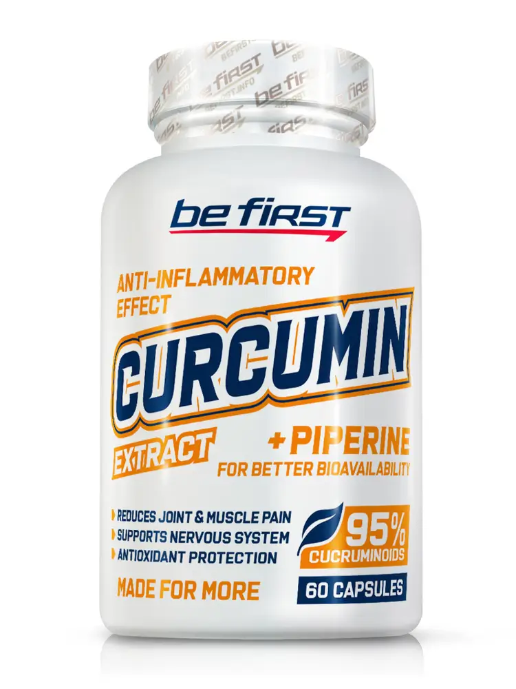 Be First Curcumin + Piperine 60 caps