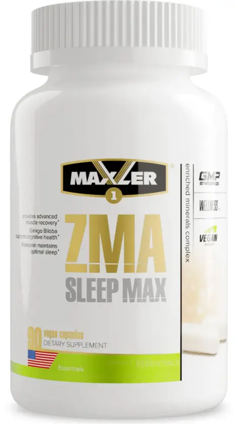 БАД МАКСЛЕР «ЗМА Макс» / MAXLER «ZMA Max» № 90, шт