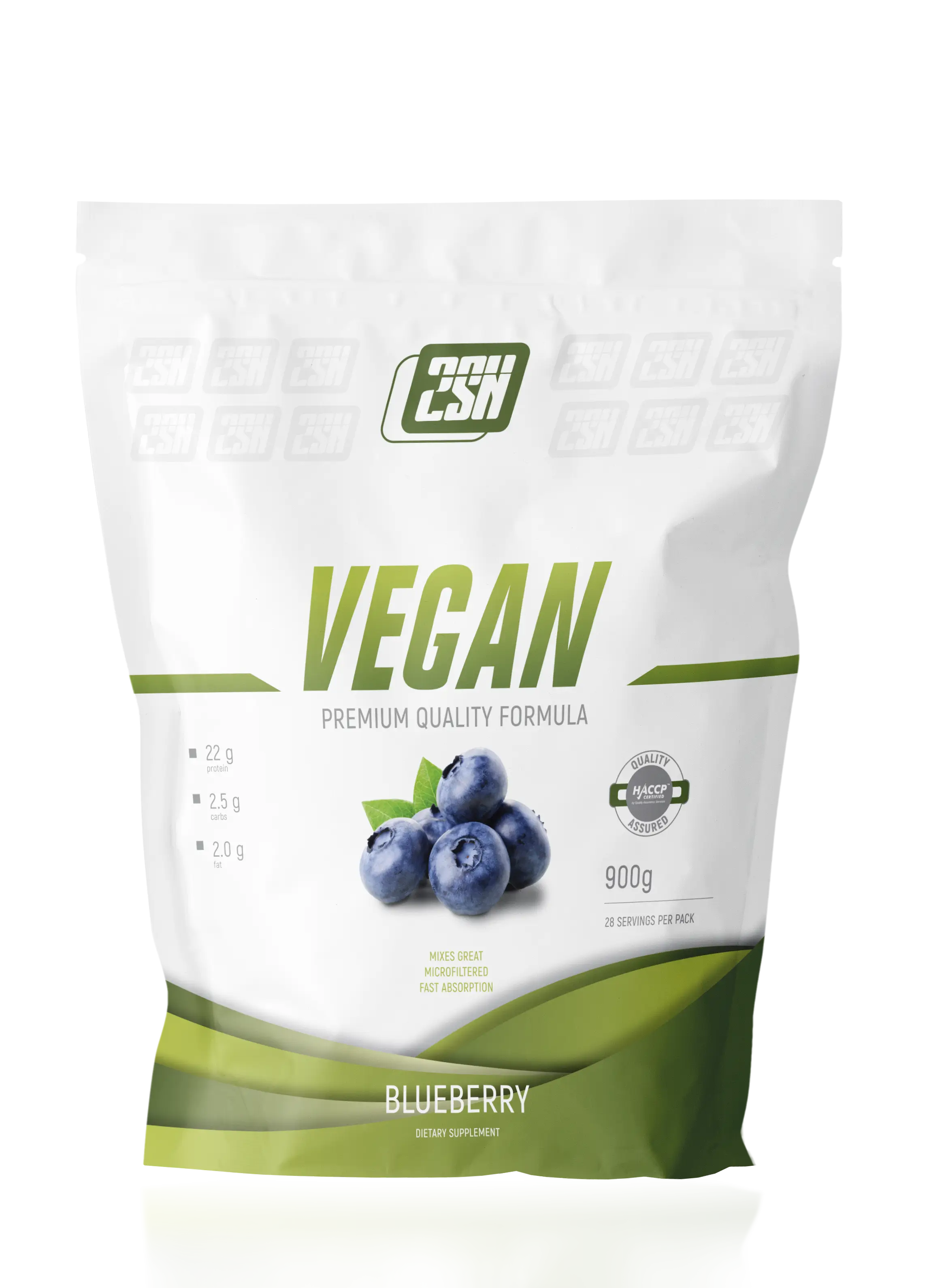 2SN Vegan Protein 900g (Черника), шт