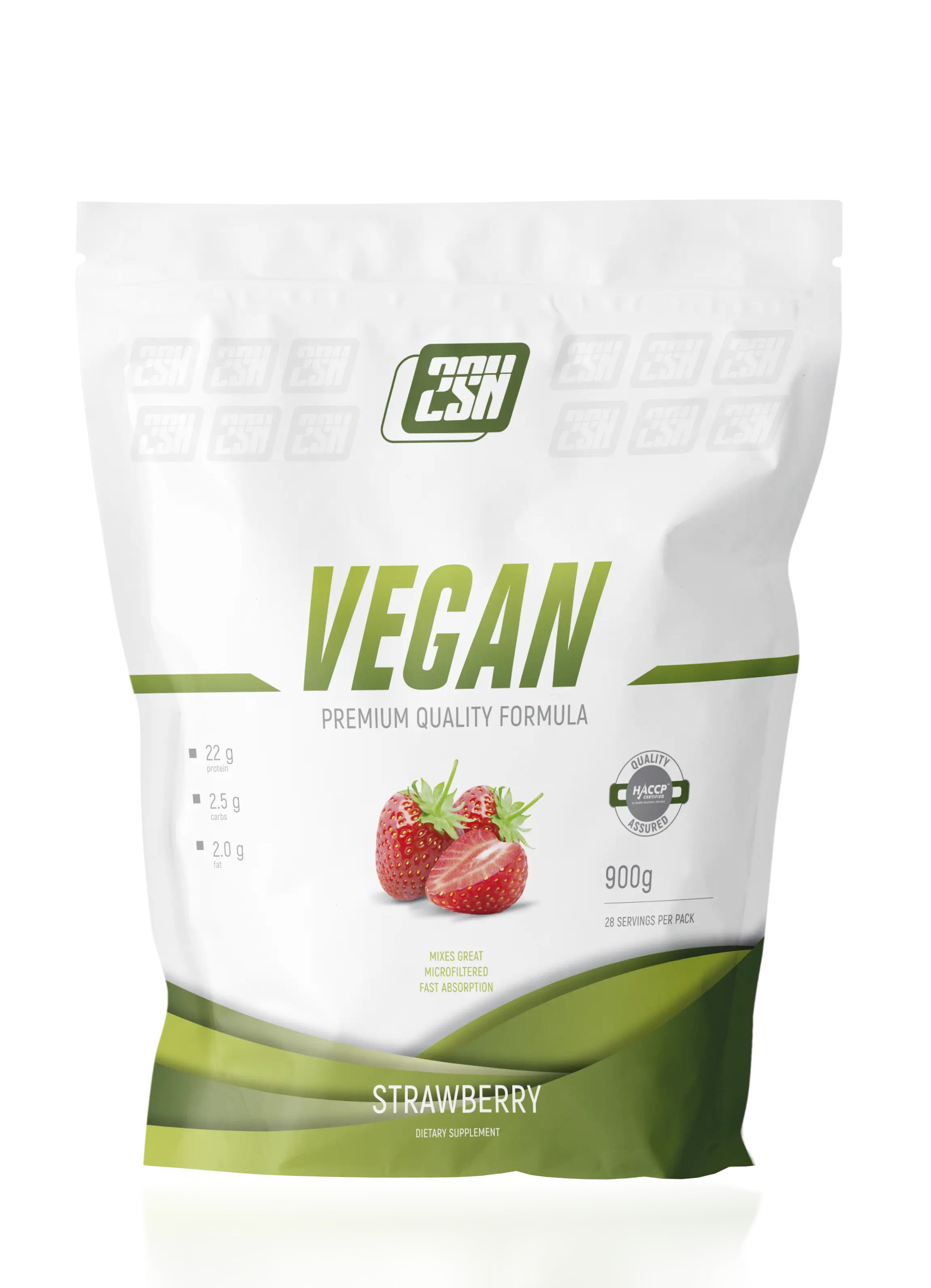 2SN Vegan Protein 900g (Клубника)