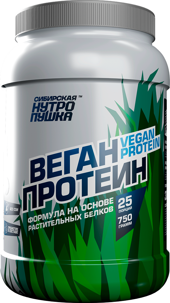 Siberian Nutrogunz WILD FOOD VEGAN 750g (Банан)