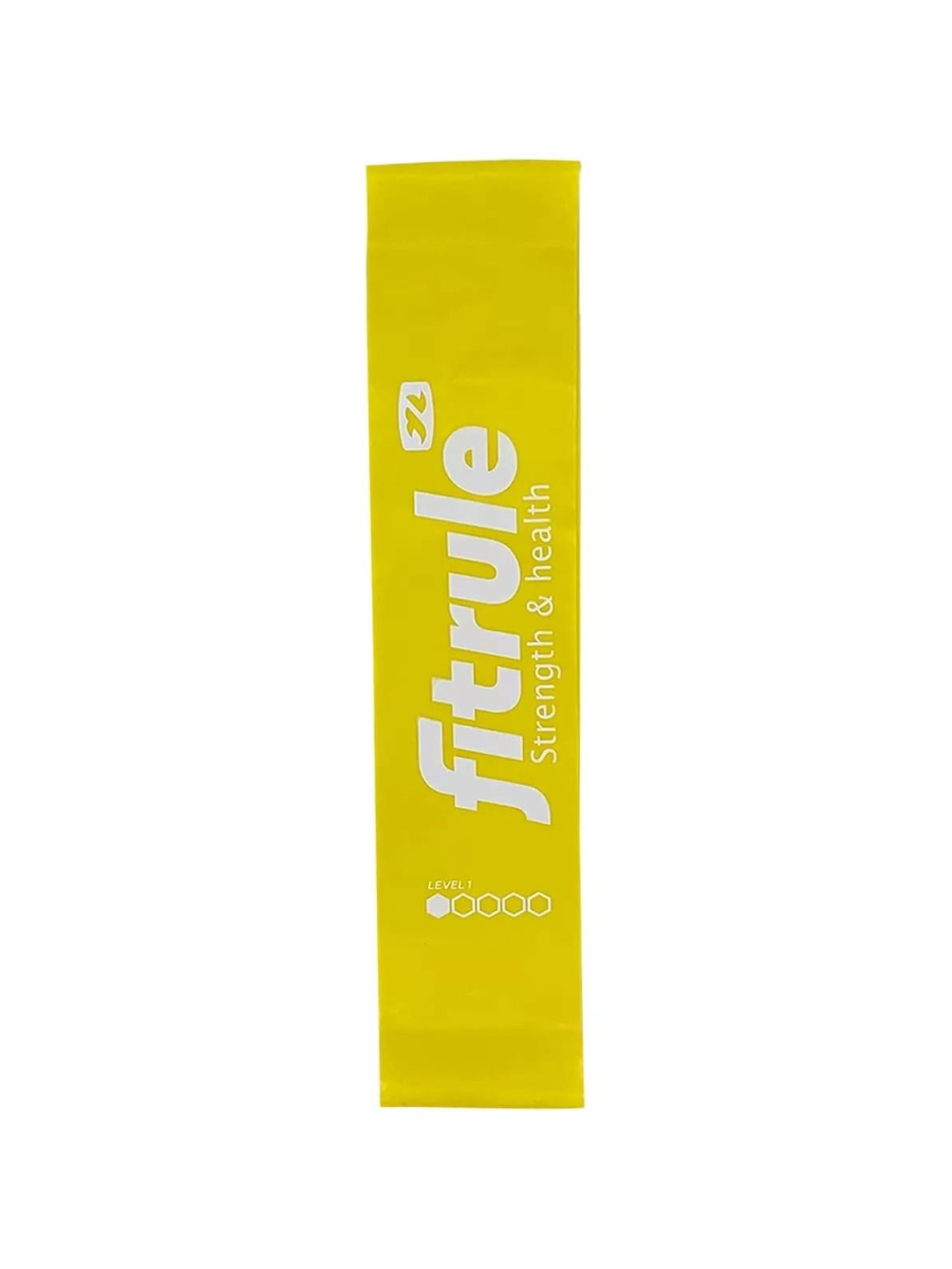 Фитнес-резинка для ног FitRule (Желтый 3кг)
