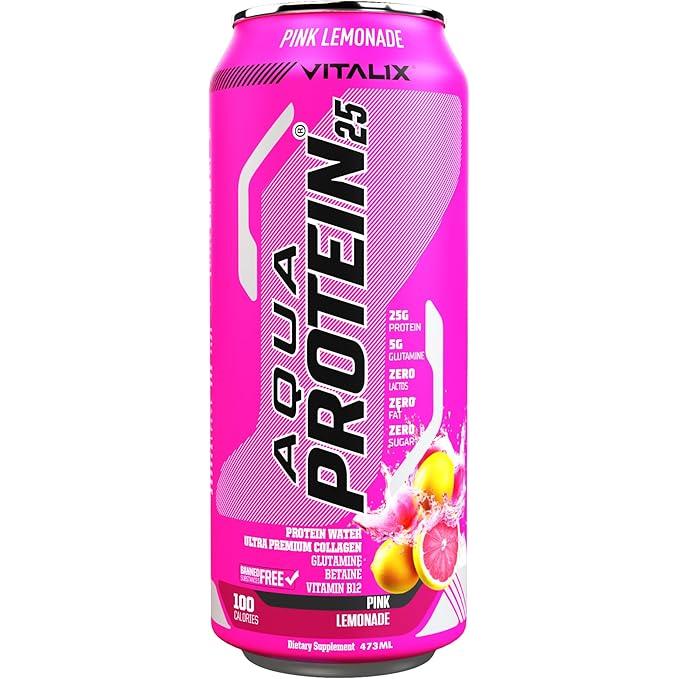 НАПИТОК Aqua Protein 25 Pink Lemonade