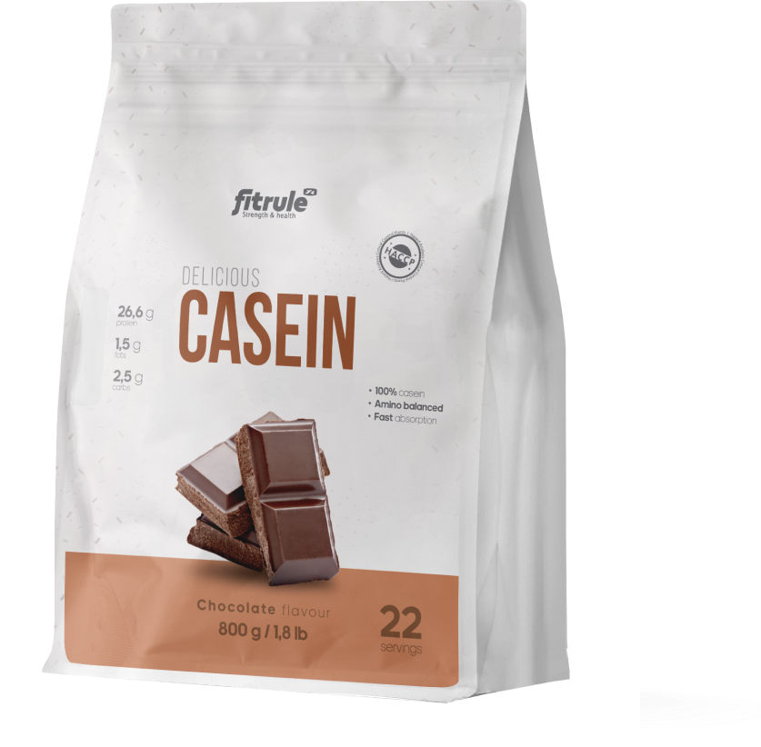 Fitrule Casein 800g (Квадропак) (Малина)