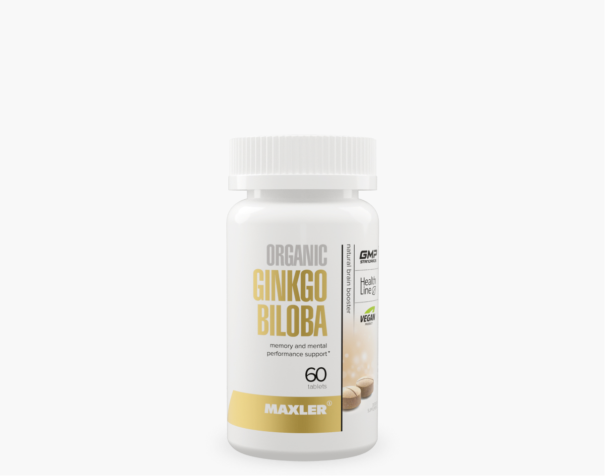 БАД МАКСЛЕР «Органик Гинко Билоба» / MAXLER «Organic Ginkgo Biloba» № 60
