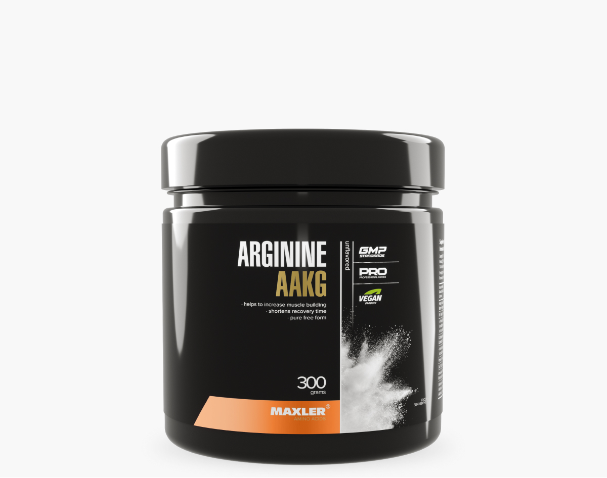БАД МАКСЛЕР Аргинин ААКГ / MAXLER Arginine AAKG 300 г