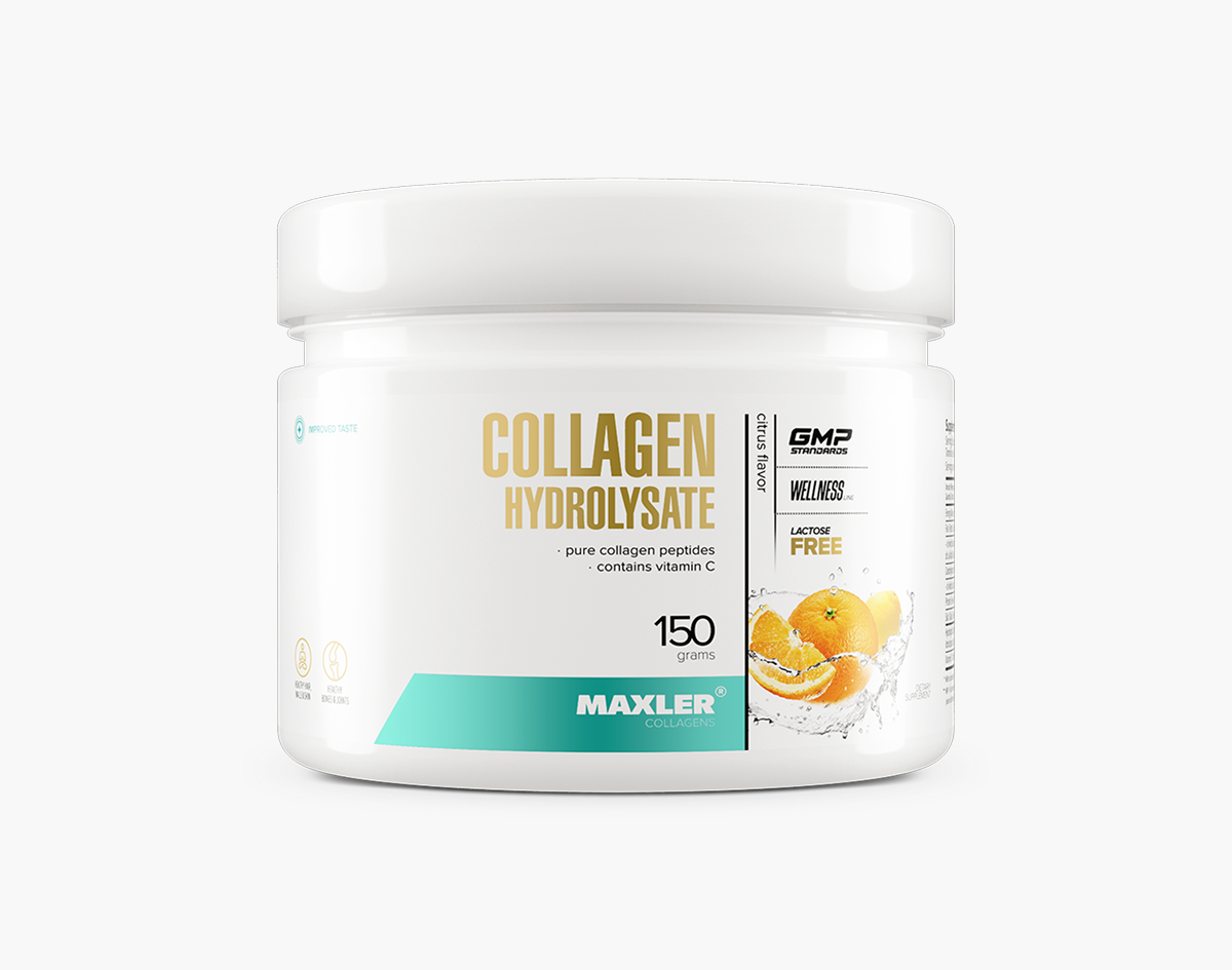 БАД МАКСЛЕР «Коллаген Гидролизат» (вкус: цитрус) / MAXLER «Collagen Hydrolysate» (Citrus flavor) 150