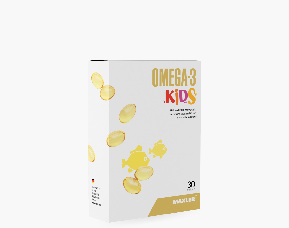 БАД МАКСЛЕР «Омега-3 Кидс» / MAXLER «Omega-3 Kids» № 30