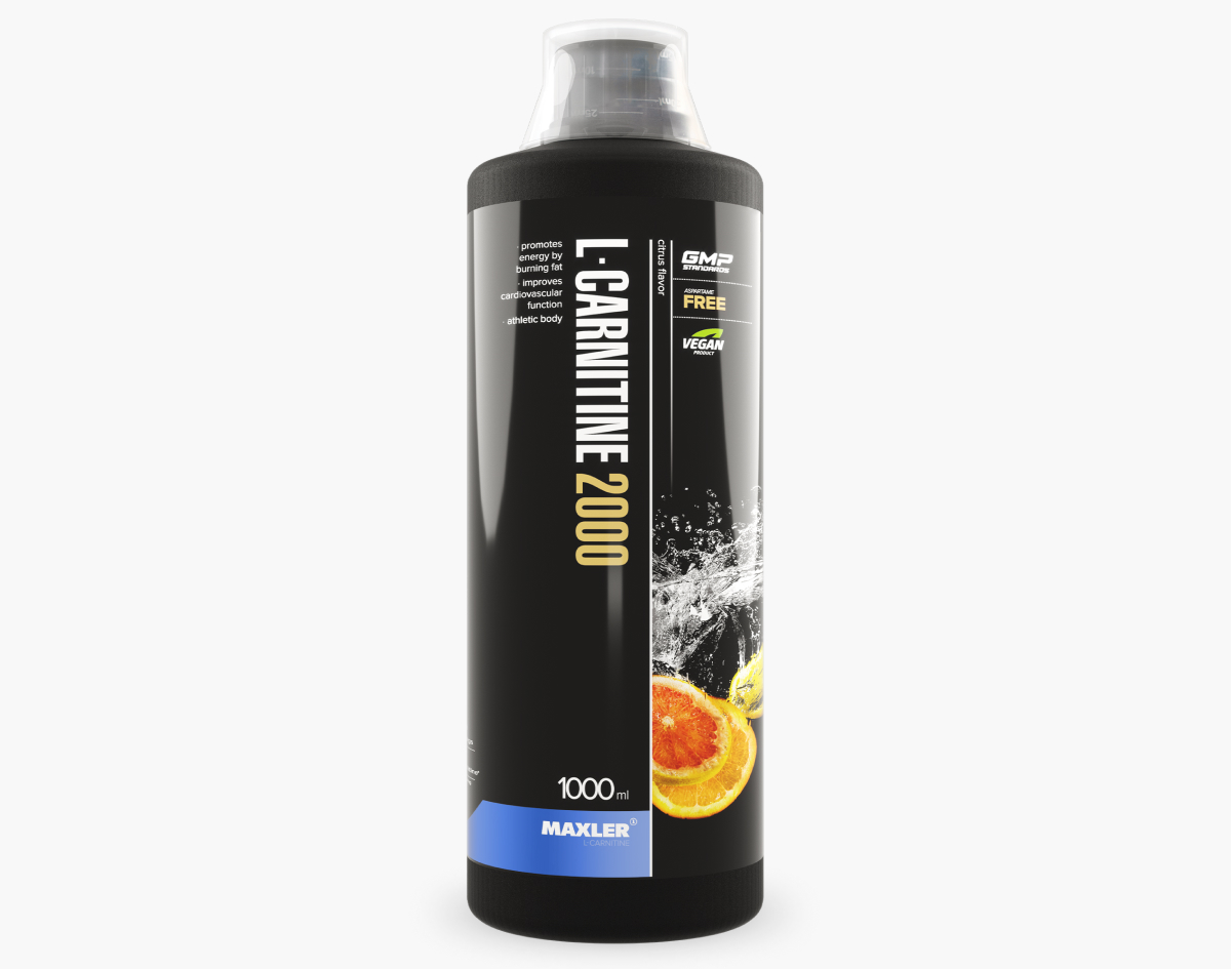 БАД МАКСЛЕР Л-Карнитин 2000 (вкус: цитрус) / MAXLER L-Carnitine 2000 (Citrus flavor) 1000 мл, шт, шт