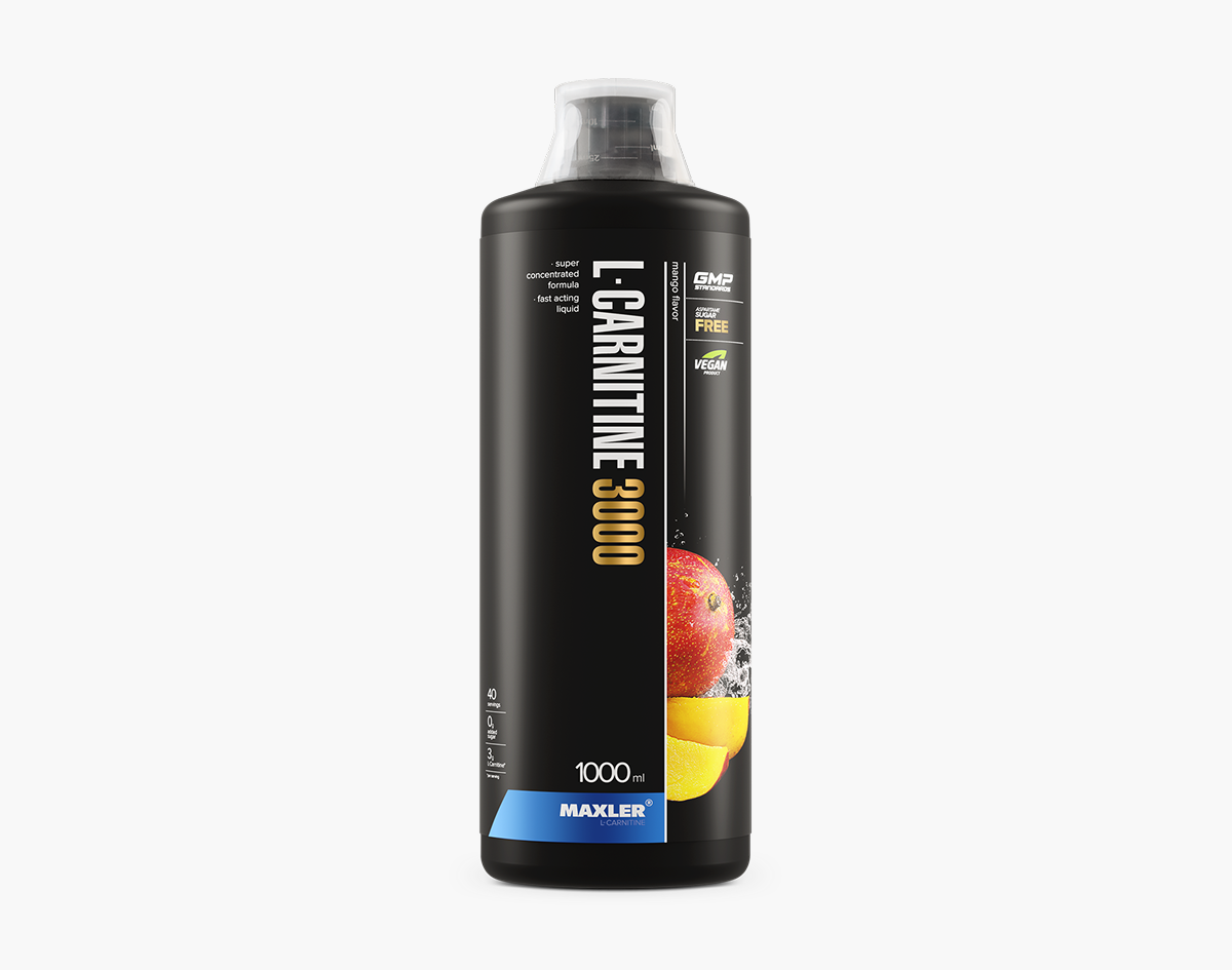 Maxler L-Carnitine 500 ml (3000 mg) (Strawberry Kiwi)
