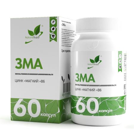 Natural Supp ZMA 60 caps