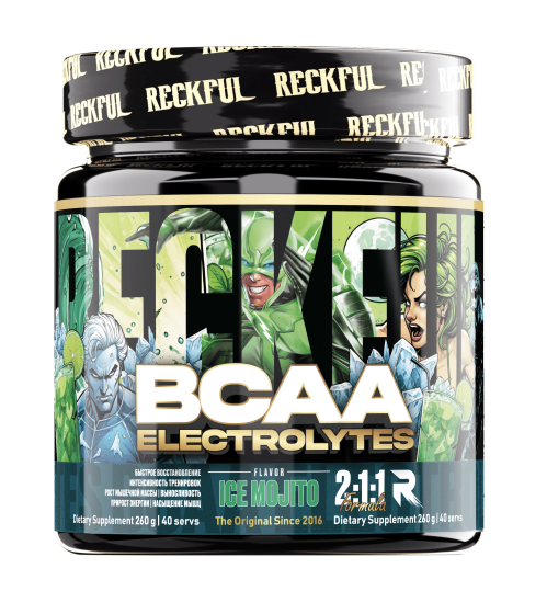 Reckful ® BCAA + Eleсtrolytes 260g (Mojito)