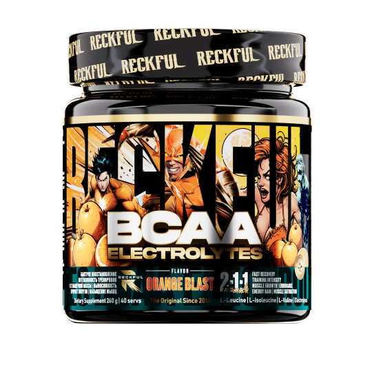 Reckful ® BCAA + Eleсtrolytes 260g (Orange Blast)