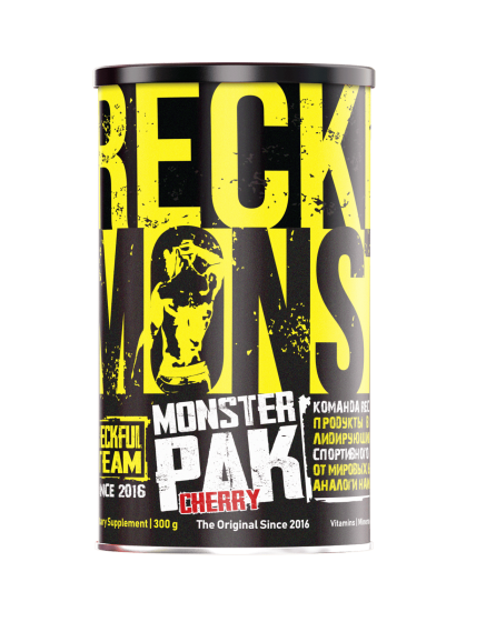 Reckful ® Monster PAK powder 300 g 30 serv (Cherry)