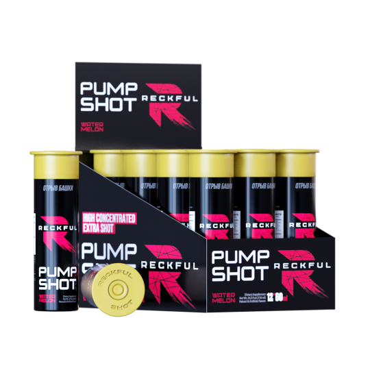 Reckful ® Pump shot 60 ml (12шт в шоубоксе) (Watermelon)