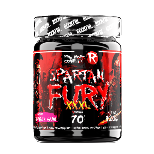 Reckful ® Fury XXXL pre-workout 70 serv (Bubble Gum)
