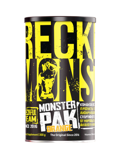 Reckful ® Monster PAK powder 300 g 30 serv (Orange)