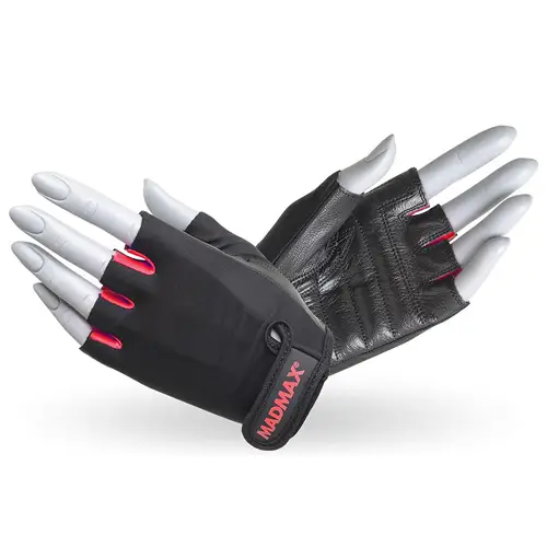 MadMax Перчатки женские "Rainbow" MFG251\BK-PINK (S)