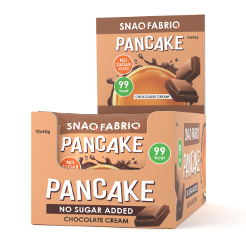 ТМ "SNAQ FABRIQ" Панкейк не глазированный с начинкой "Нежный шоколад" 45 г