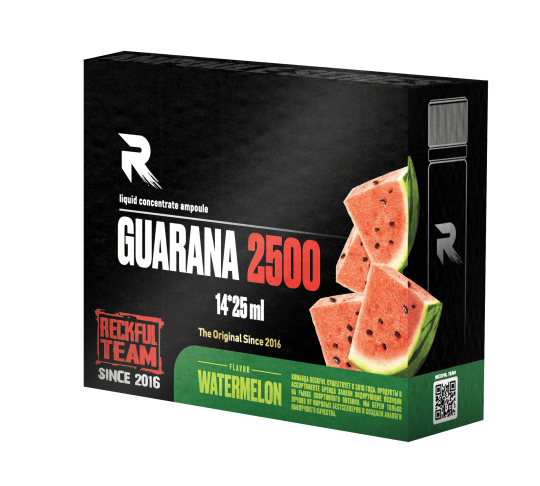 Reckful ® Guarana 2500 mg 25ml 1 amp (Watermelon)