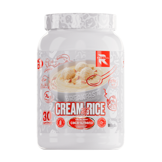 Reckful ® каша Cream of Rice 900g 30 serv Банка (Кокос-миндаль), шт