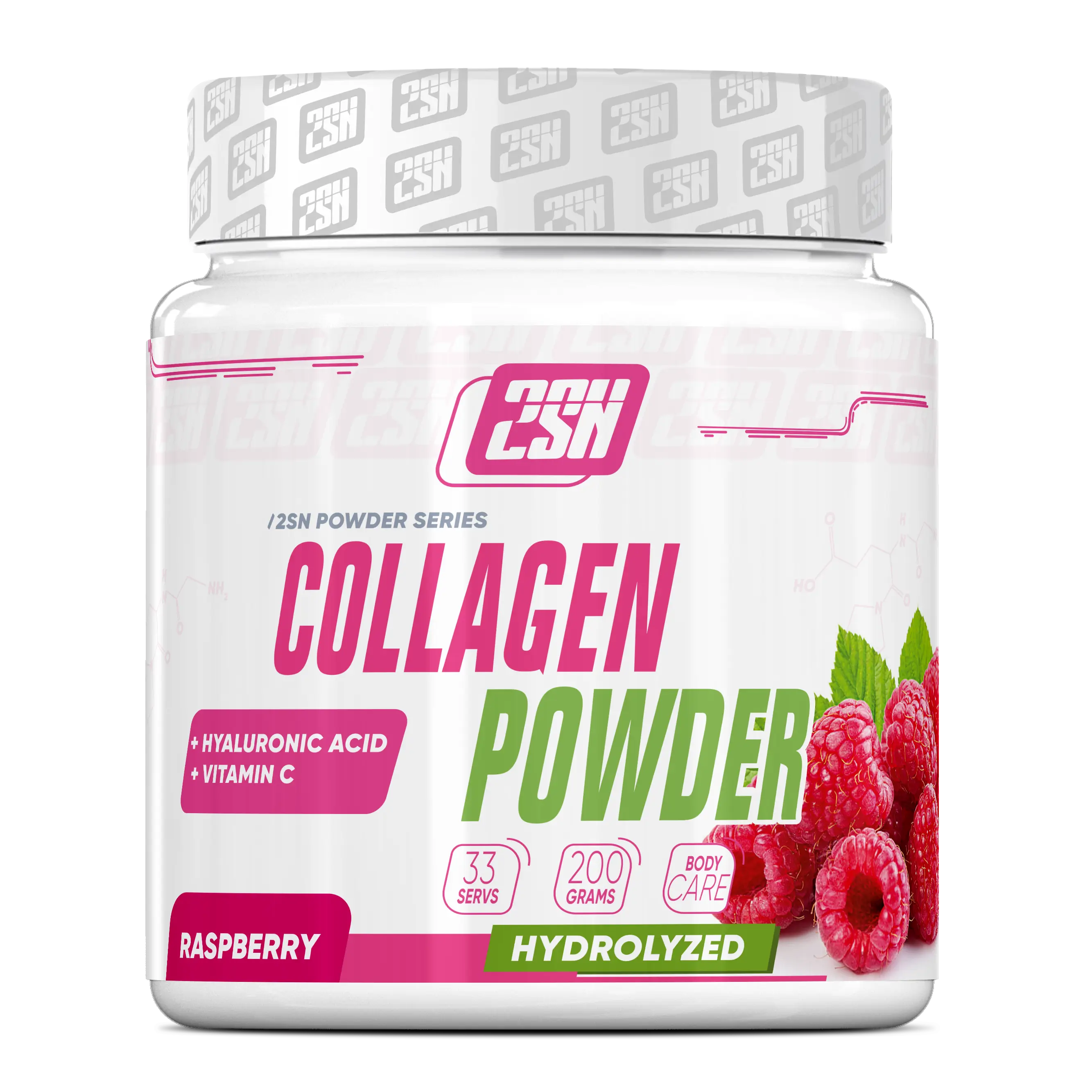 2SN Collagen Hyaluronic Acid + Vit C powder 200g (Яблоко) 4670215102316