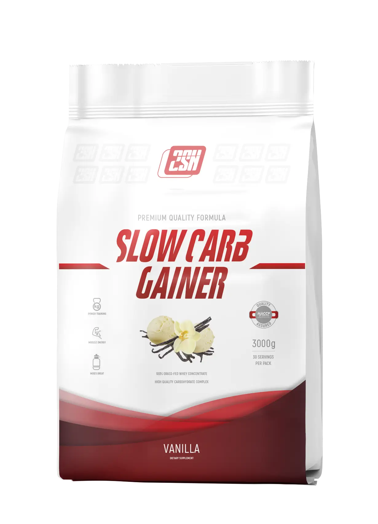 2SN Slow Carb Gainer 3000g (Клубника)