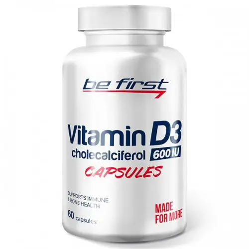 Be First Vitamin D3 2000 ME 60 caps