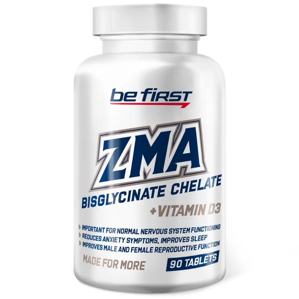 Be First ZMA + vitamin D3 90 caps