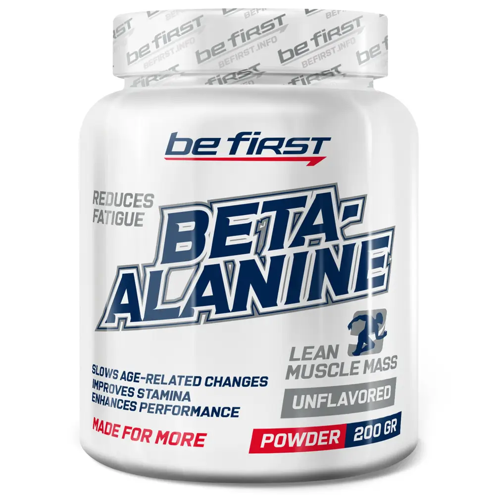 Be First Beta alanine powder 200 гр (Нейтральный)