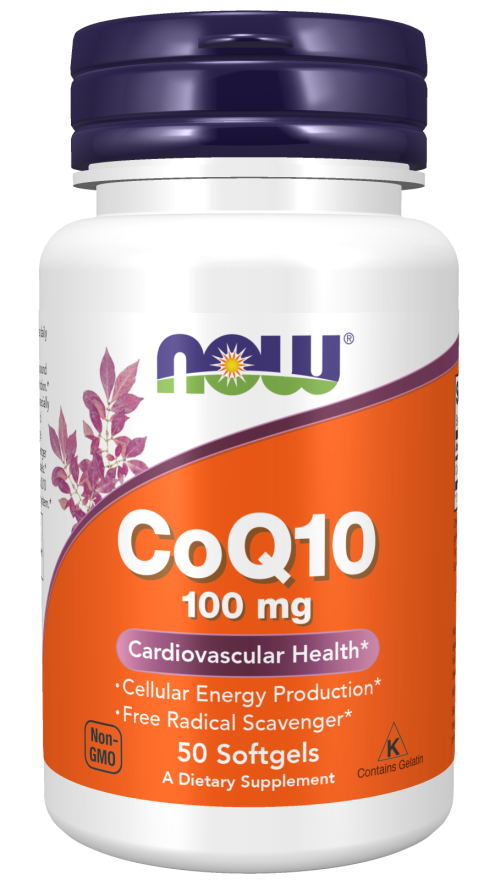 NOW CoQ10 100mg 50 sgel