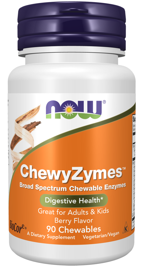 NOW CHEWYZYMES 90 CHEWABLES