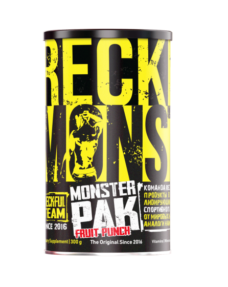 Reckful ® Monster PAK powder 300 g 30 serv (Fruit punch) 4670215107861
