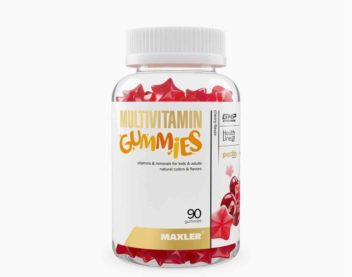 БАД МАКСЛЕР «Мультивитамин гаммиз» (вкус: вишня) / MAXLER «Multivitamin gummies» (Cherry Flavor) № 9