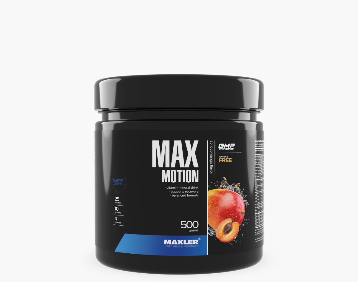 MAXLER «Max Motion» aspartame free (Apricot-mango flavor) 500г