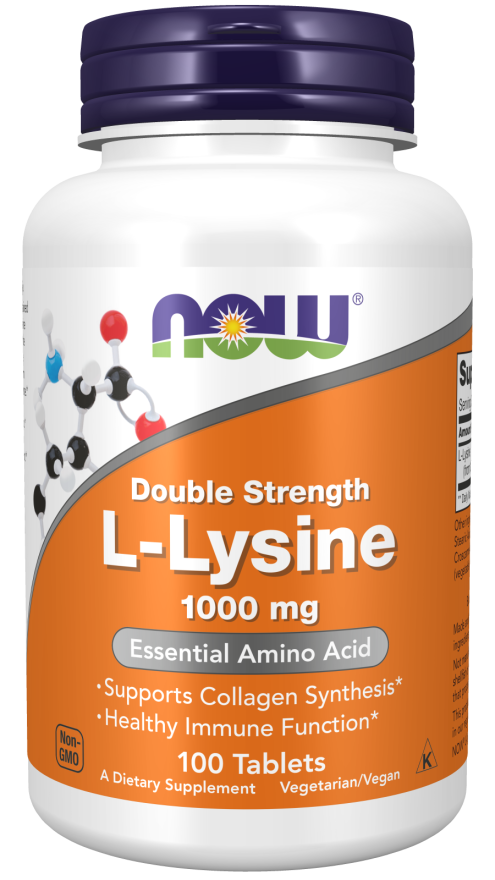 NOW L-Lysine 1000mg 100 tab
